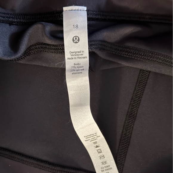 Lululemon Invigorate High-Rise Tight 25", size 18, WORN ONCE! - Picture 5 of 13